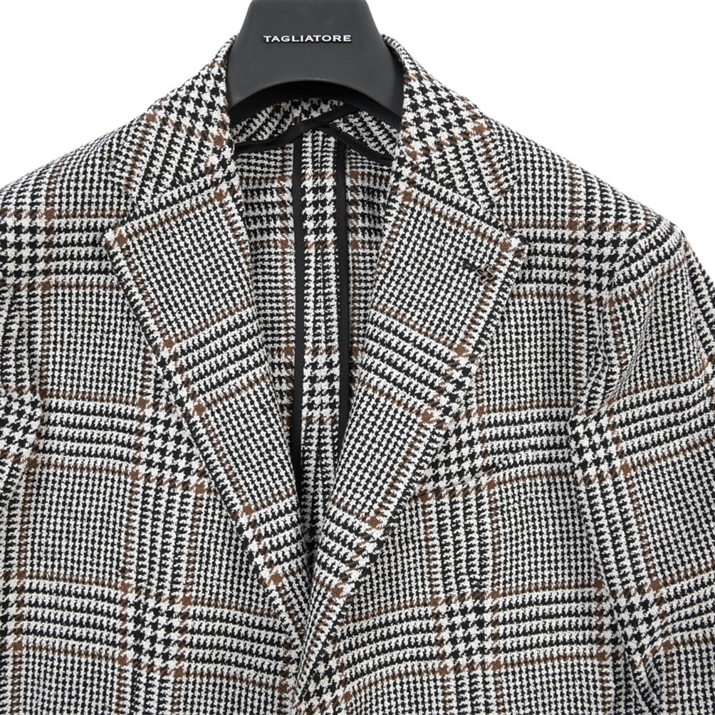26-27AW TAGLIATORE “MONTECARLO” ビスコース混 2Bシングルテーラードジャケット / Exclusive Garment