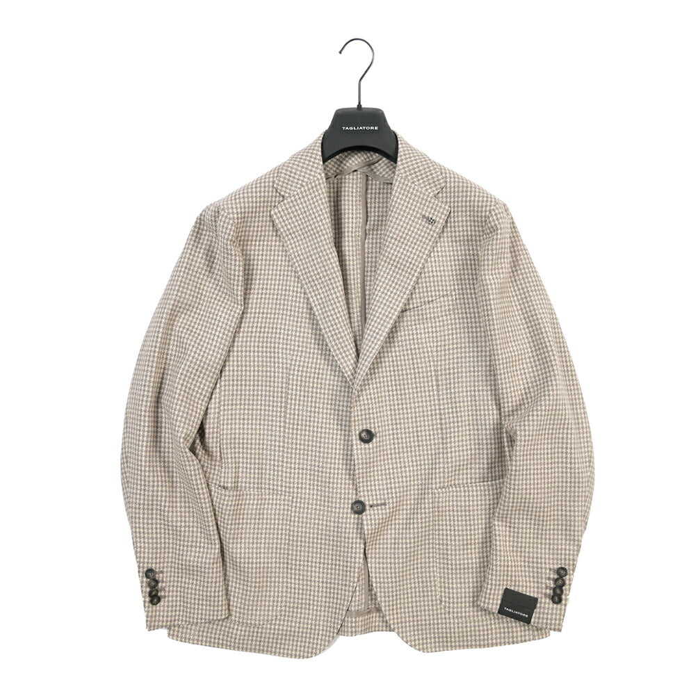 26-27AW TAGLIATORE “MONTECARLO” シルク混ウール 2Bシングルテーラードジャケット