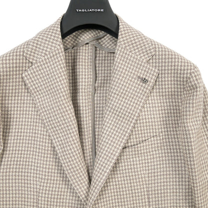 26-27AW TAGLIATORE “MONTECARLO” シルク混ウール 2Bシングルテーラードジャケット
