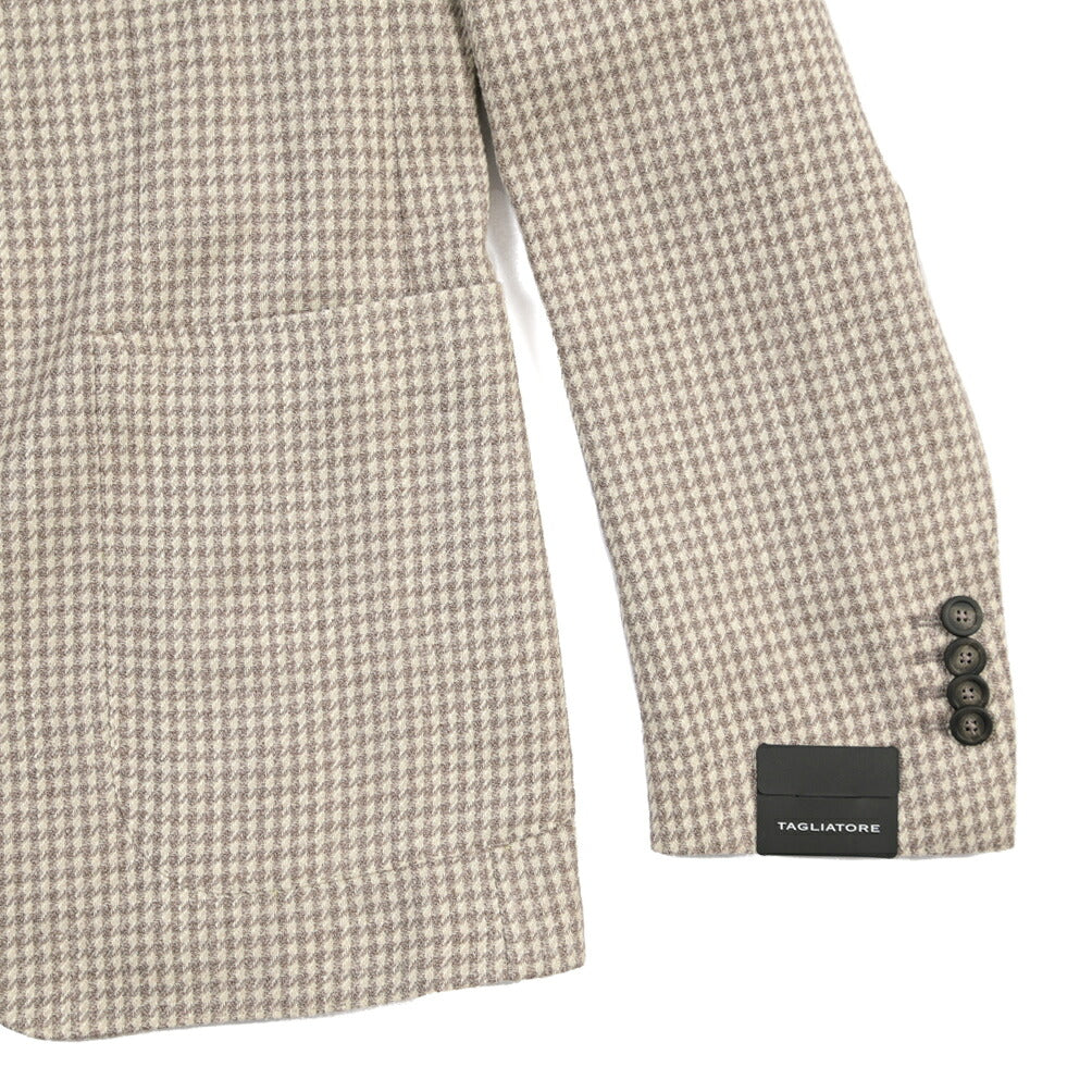26-27AW TAGLIATORE “MONTECARLO” シルク混ウール 2Bシングルテーラードジャケット
