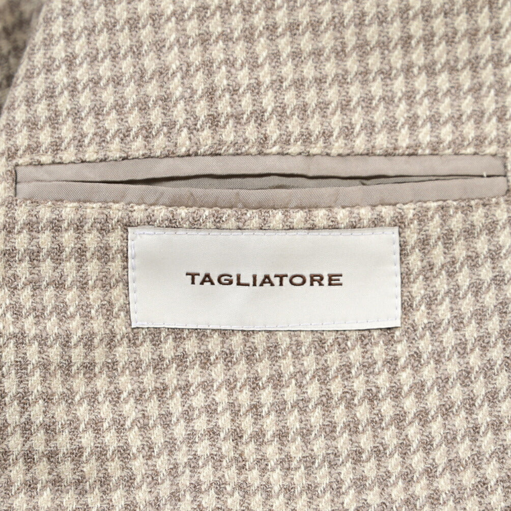 26-27AW TAGLIATORE “MONTECARLO” シルク混ウール 2Bシングルテーラードジャケット