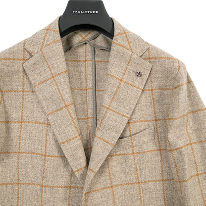 26-27AW TAGLIATORE “MONTECARLO” カシミヤ混ヴァージンウール 2Bシングルテーラードジャケット