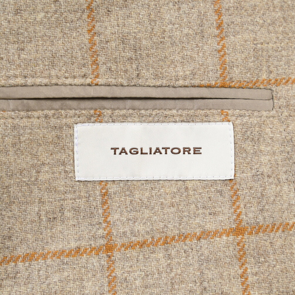 26-27AW TAGLIATORE “MONTECARLO” カシミヤ混ヴァージンウール 2Bシングルテーラードジャケット