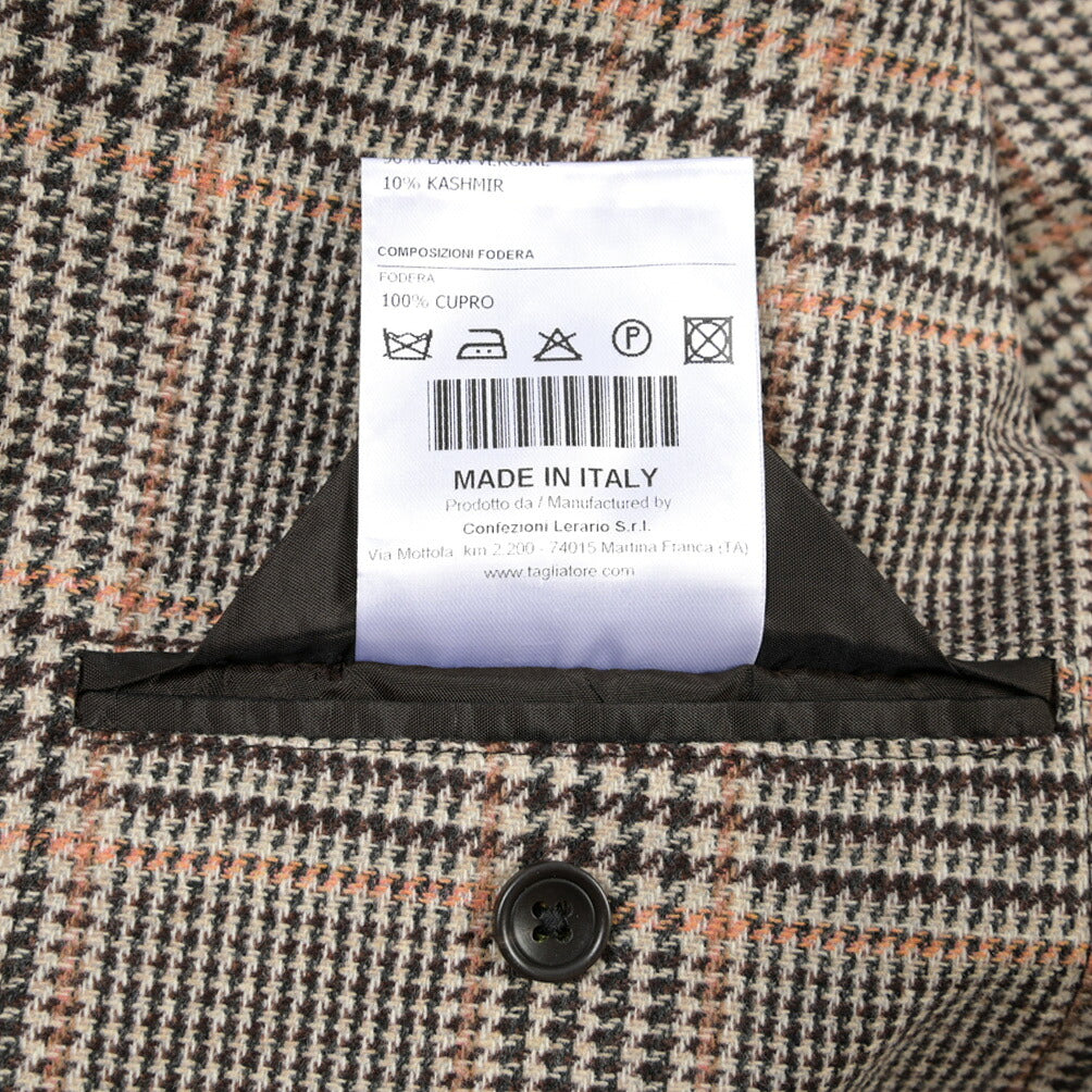 26-27AW TAGLIATORE “MONTECARLO” カシミヤ混ヴァージンウール 2Bシングルテーラードジャケット