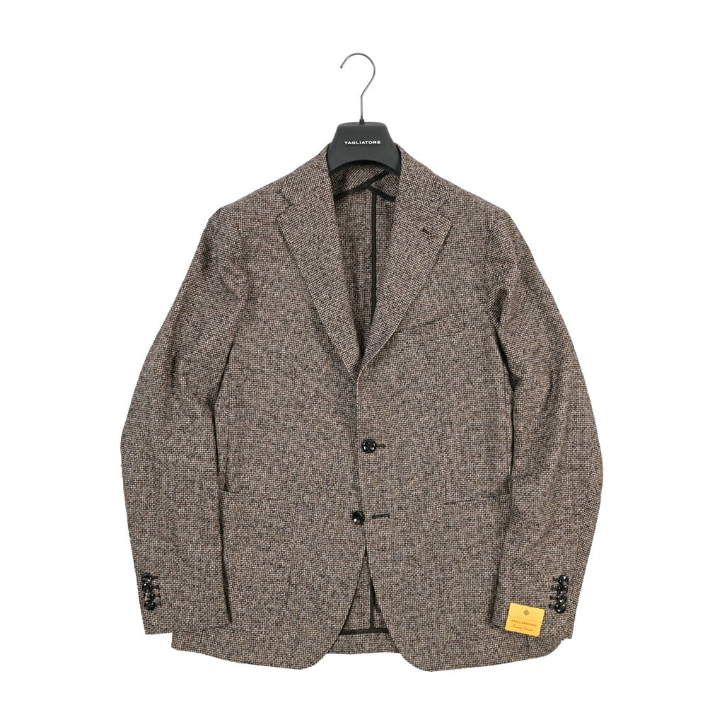 26-27AW TAGLIATORE “MONTECARLO” シルク混ウール 2Bシングルテーラードジャケット / Exclusive Garment