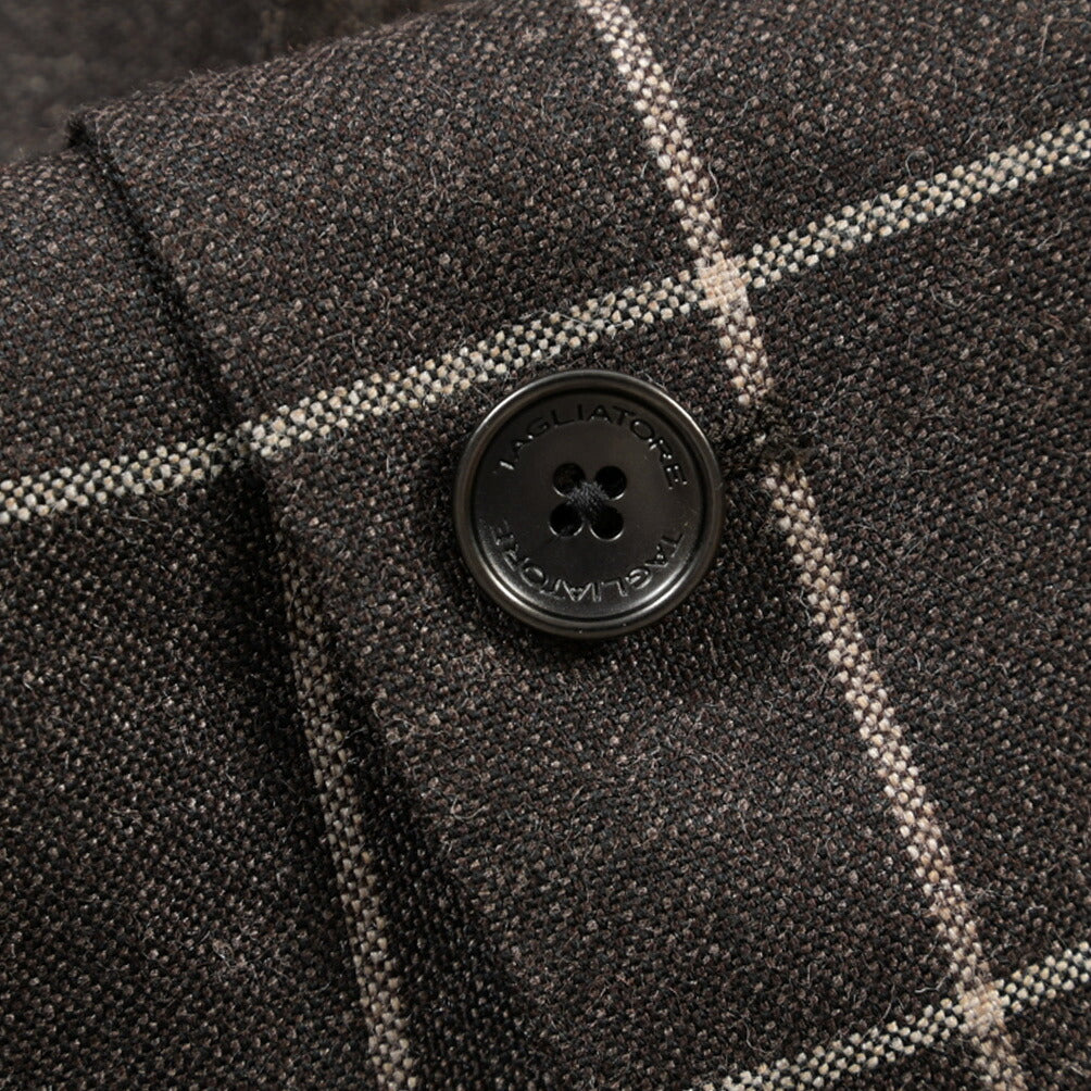 26-27AW TAGLIATORE “VESUVIO” ベビーアルパカ混 2Bシングルテーラードジャケット