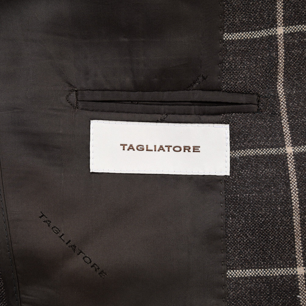 26-27AW TAGLIATORE “VESUVIO” ベビーアルパカ混 2Bシングルテーラードジャケット