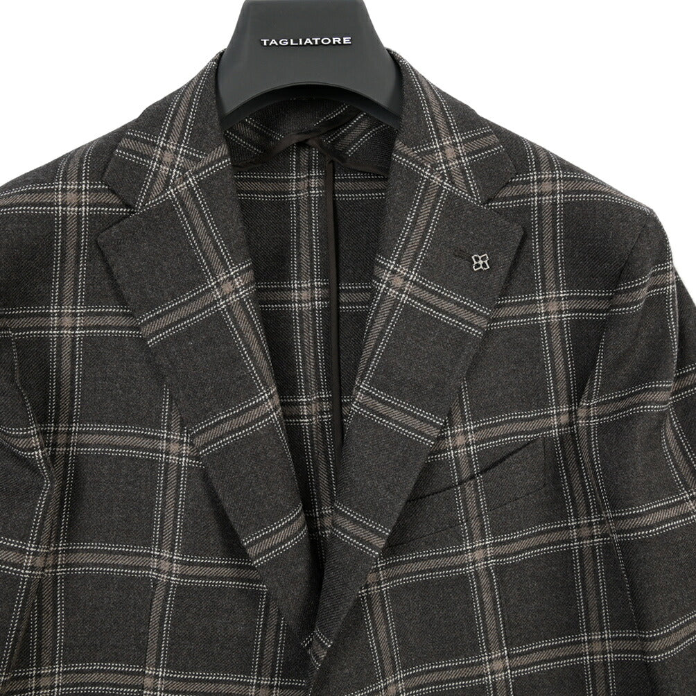 26-27AW TAGLIATORE “MONTECARLO” ヴァージンウール100% 2Bシングルテーラードジャケット