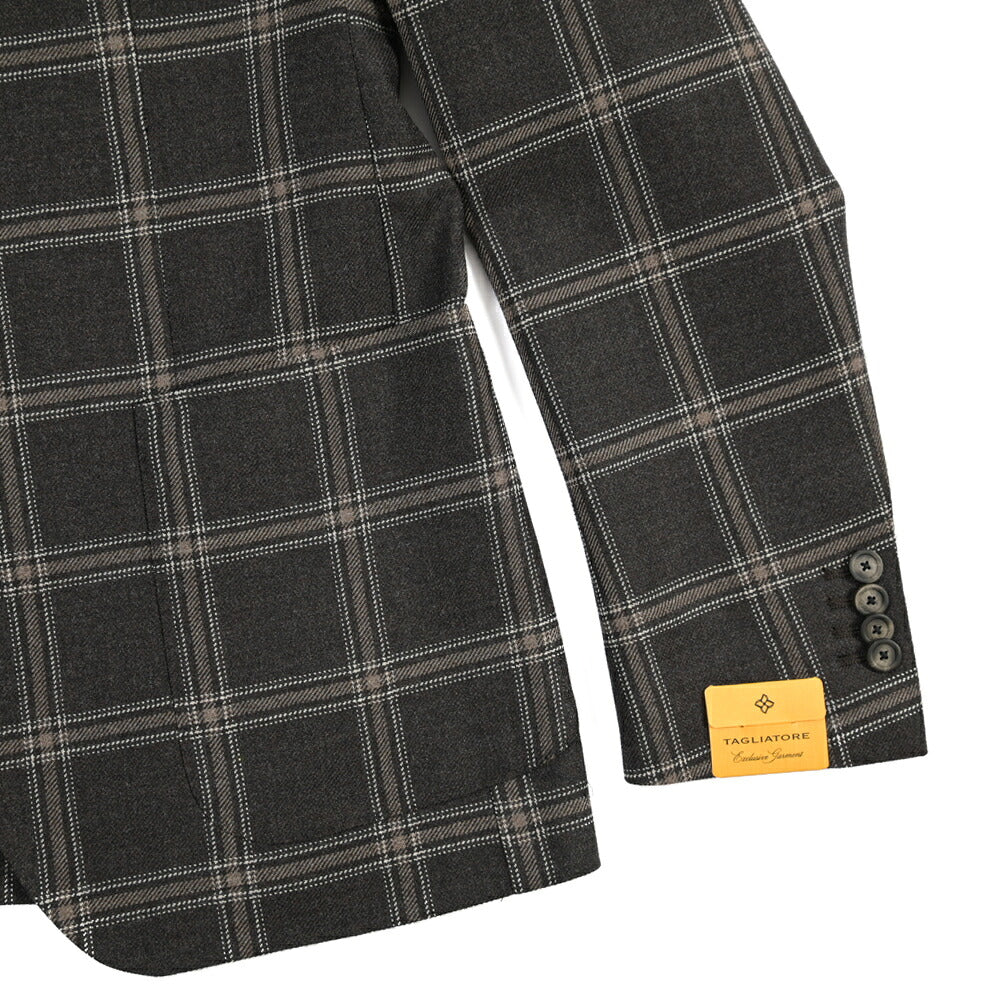 26-27AW TAGLIATORE “MONTECARLO” ヴァージンウール100% 2Bシングルテーラードジャケット