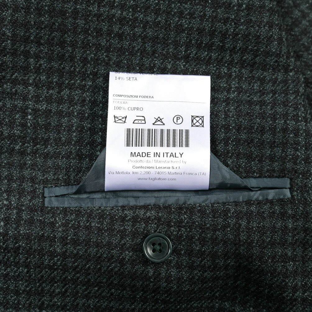 26-27AW TAGLIATORE “MONTECARLO” シルク混ウール 2Bシングルテーラードジャケット