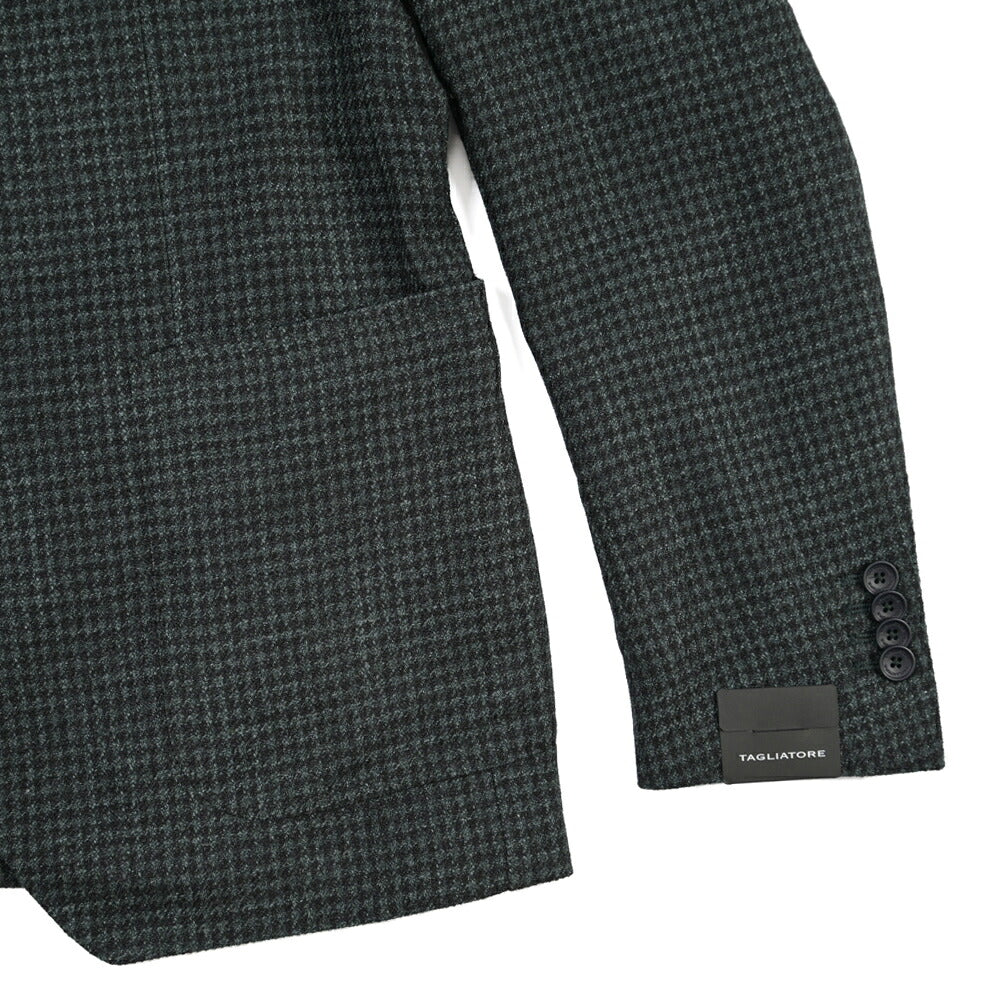 26-27AW TAGLIATORE “MONTECARLO” シルク混ウール 2Bシングルテーラードジャケット