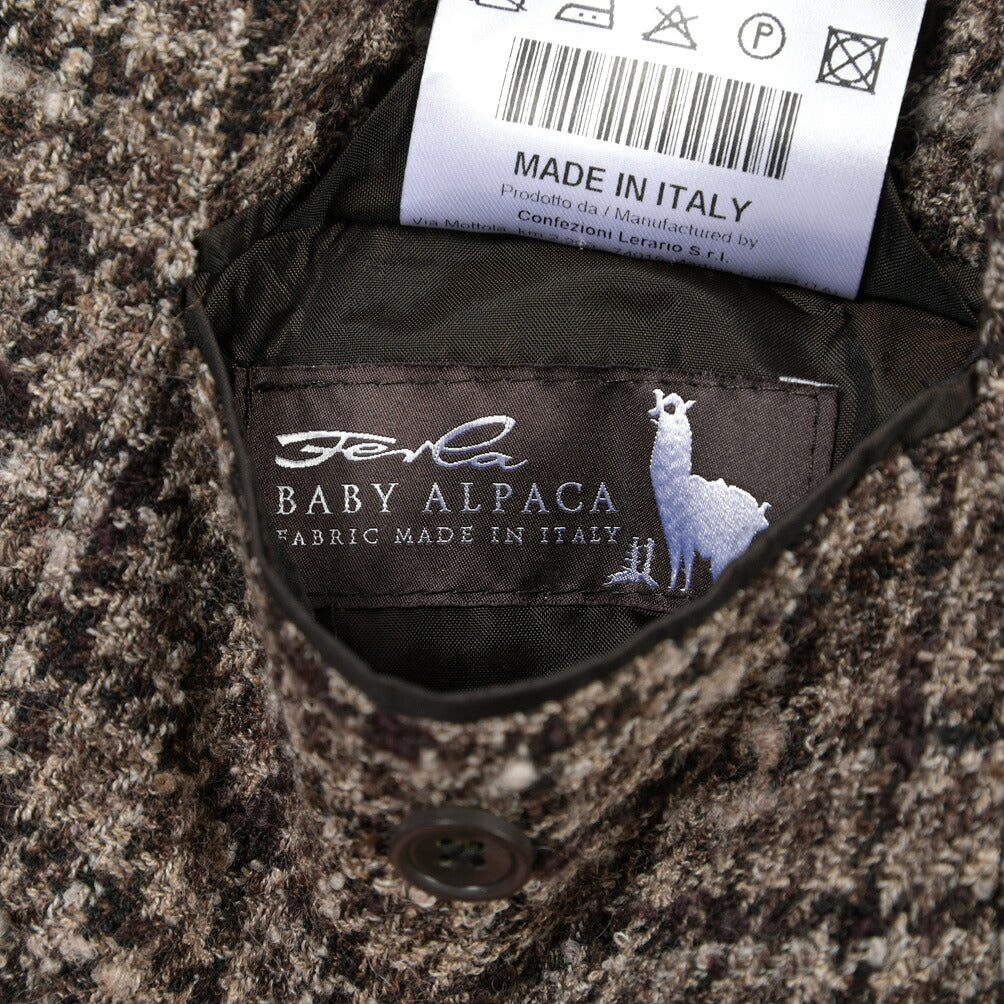 26-27AW TAGLIATORE “MONTECARLO” ベビーアルパカ混 2Bシングルテーラードジャケット