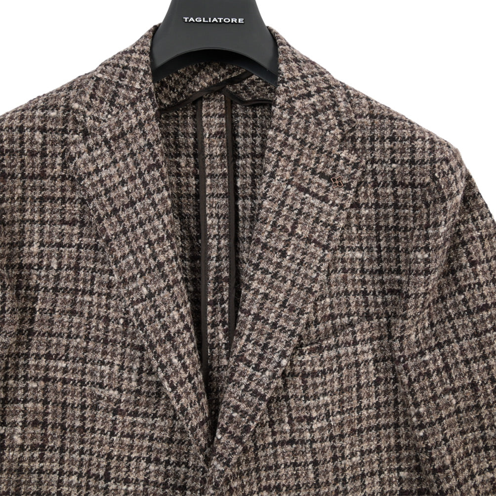26-27AW TAGLIATORE “MONTECARLO” ベビーアルパカ混 2Bシングルテーラードジャケット