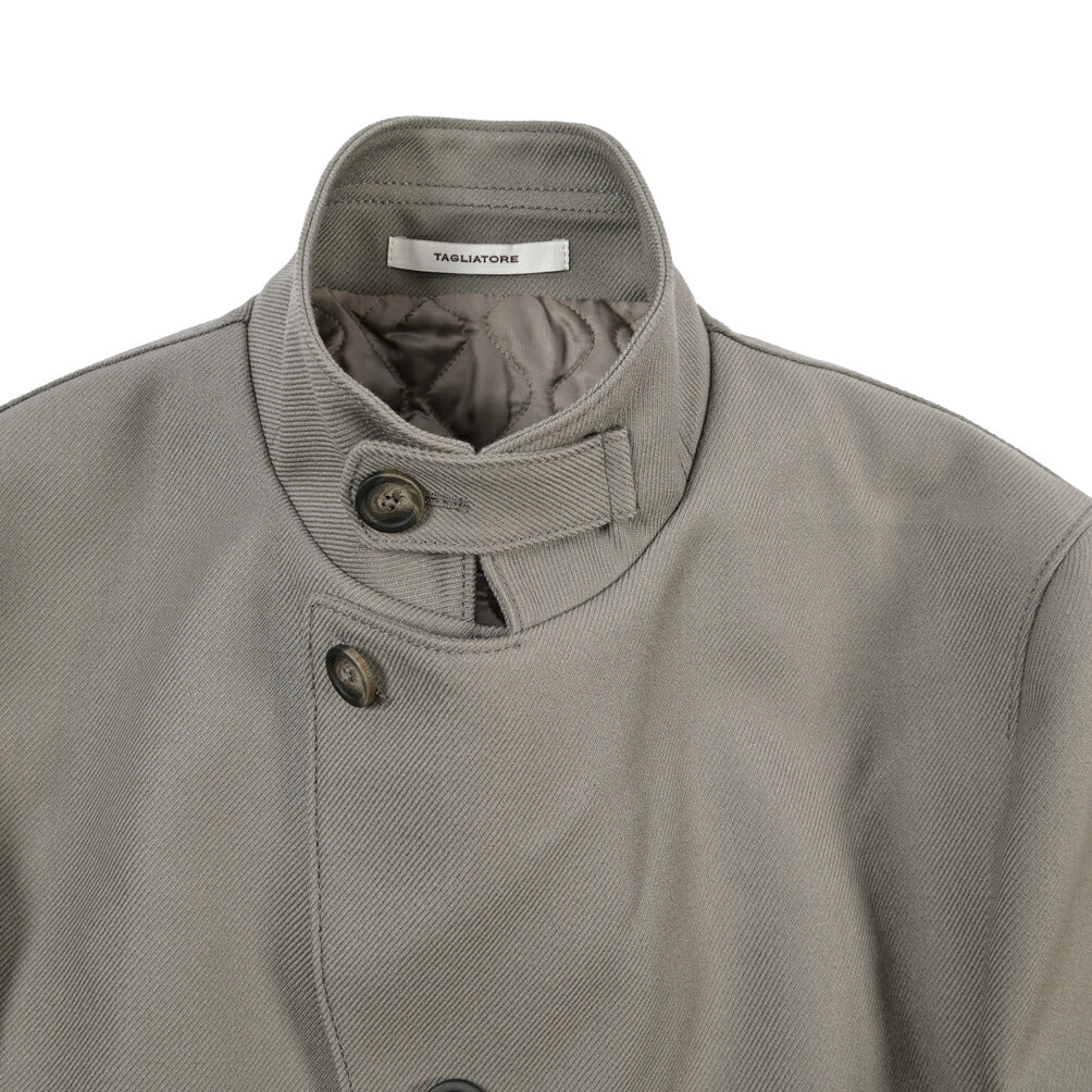 26-27AW TAGLIATORE “GORDON” ヴァージンウール100% スタンドカラーコート / Exclusive Garment