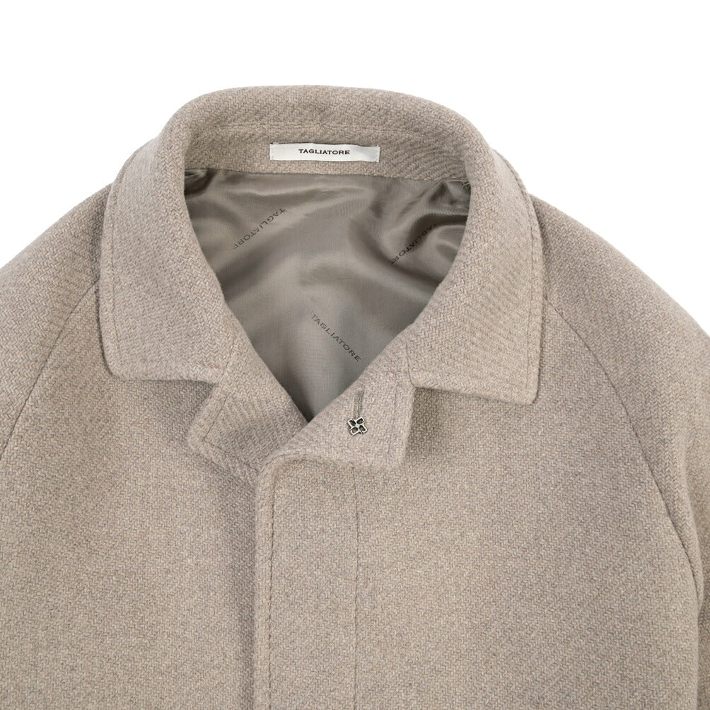 26-27AW TAGLIATORE “SALOMON” ヴァージンウール バルマカーンコート