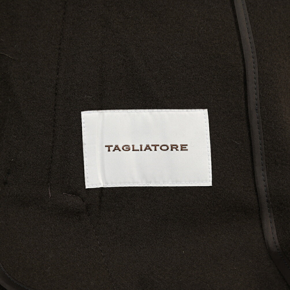 26-27AW TAGLIATORE “COLORADO” カシミヤ混ウール 3Bシングルチェスターコート / Exclusive Garment