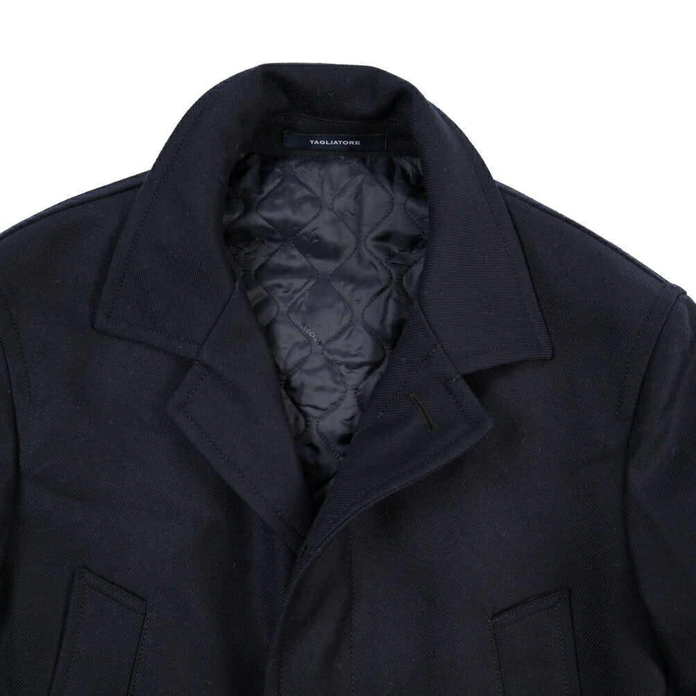 26-27AW TAGLIATORE “GEORGE” ヴァージンウール100% ハーフコート