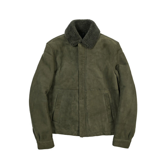26-27AW TAGLIATORE “STOW” ラムレザー100% ムートンジャケット