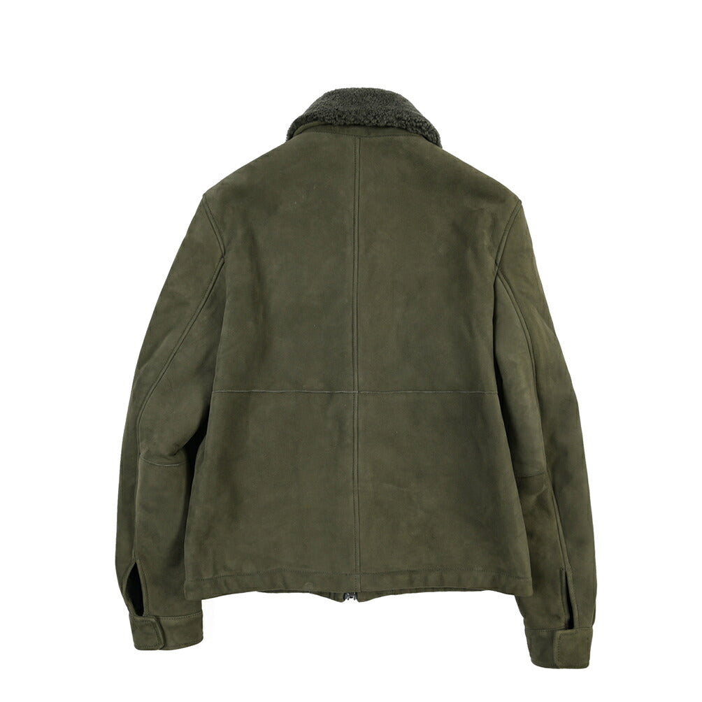 26-27AW TAGLIATORE “STOW” ラムレザー100% ムートンジャケット