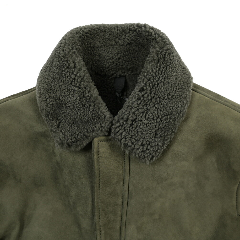 26-27AW TAGLIATORE “STOW” ラムレザー100% ムートンジャケット