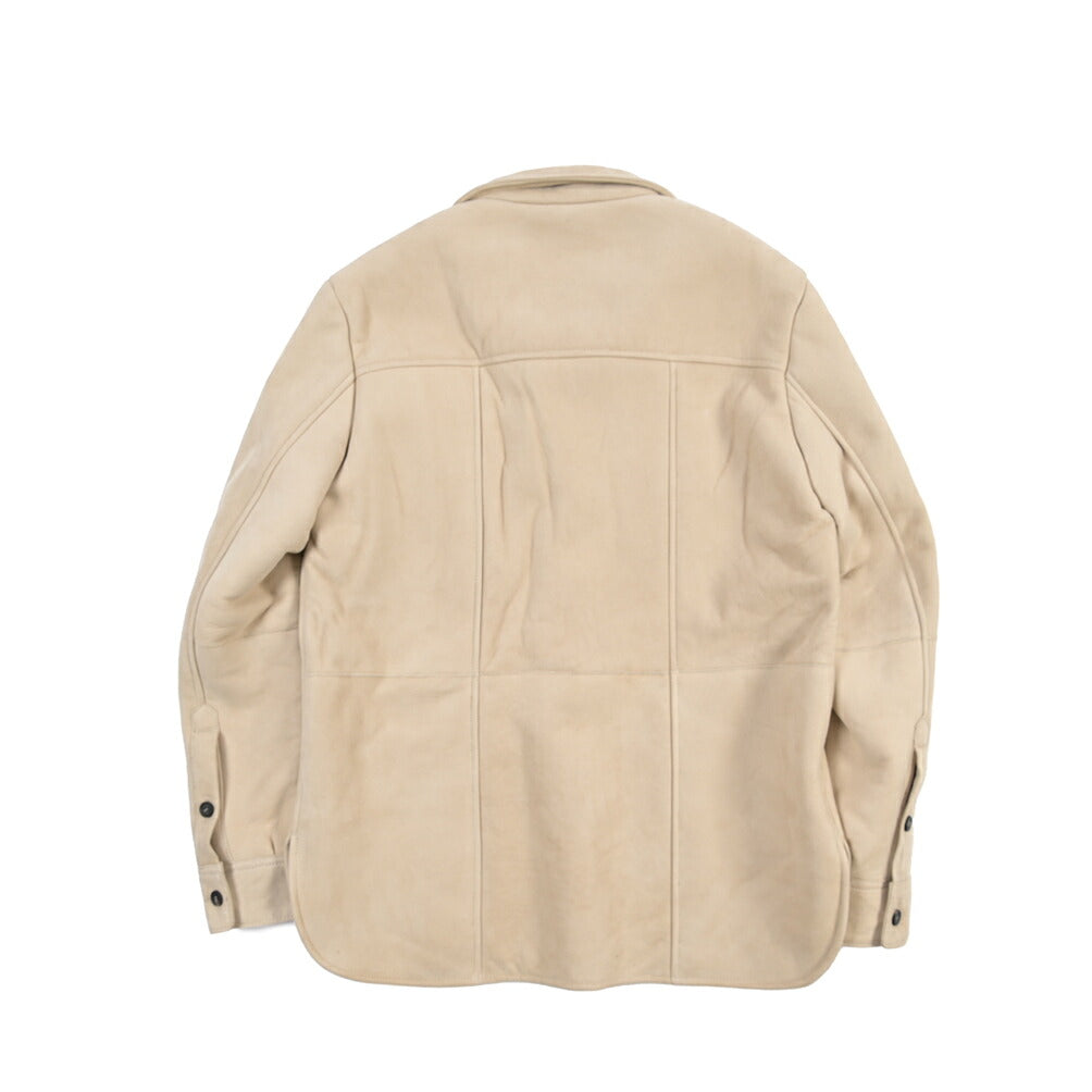 26-27AW TAGLIATORE “BOW” ラムレザー100% ムートンジャケット