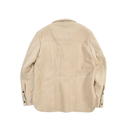 26-27AW TAGLIATORE “BOW” ラムレザー100% ムートンジャケット