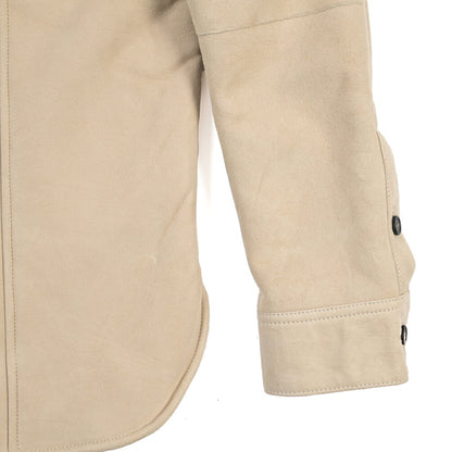26-27AW TAGLIATORE “BOW” ラムレザー100% ムートンジャケット