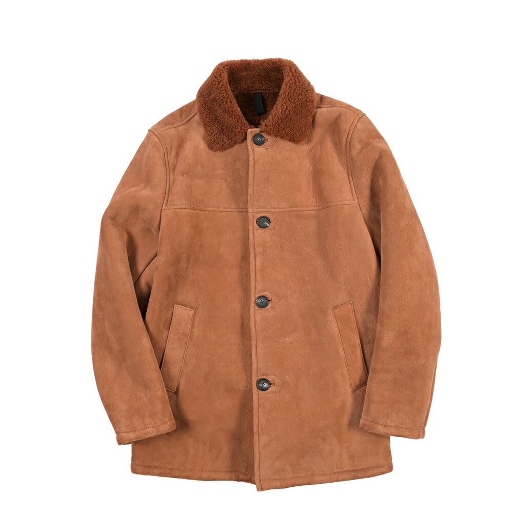 26-27AW TAGLIATORE “GRIFFITH” ラムレザー100% ムートンコート