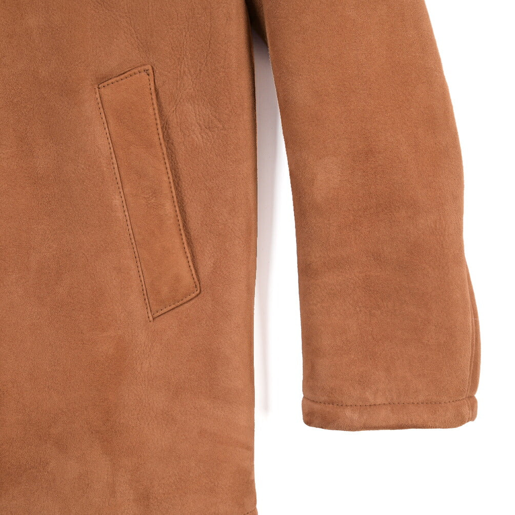 26-27AW TAGLIATORE “GRIFFITH” ラムレザー100% ムートンコート