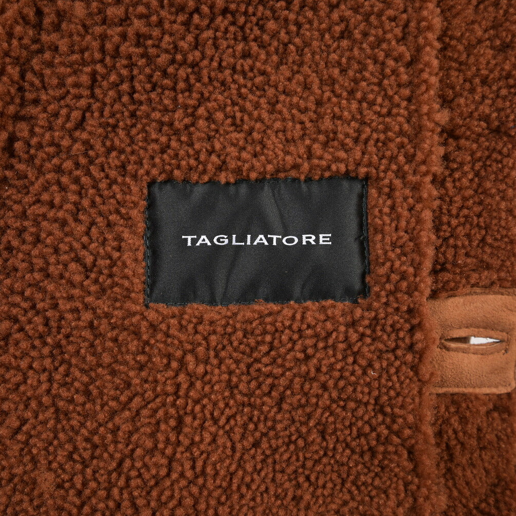 26-27AW TAGLIATORE “GRIFFITH” ラムレザー100% ムートンコート