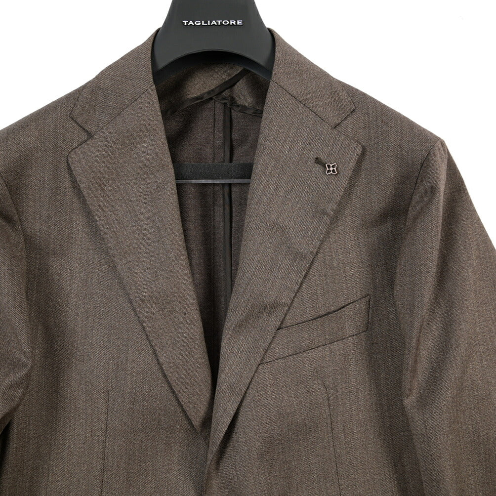 26-27AW TAGLIATORE “MONTECARLO”ストレッチウール 2Bシングルテーラードスーツ