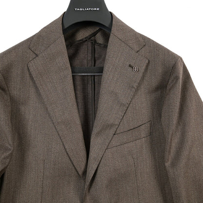 26-27AW TAGLIATORE “MONTECARLO”ストレッチウール 2Bシングルテーラードスーツ