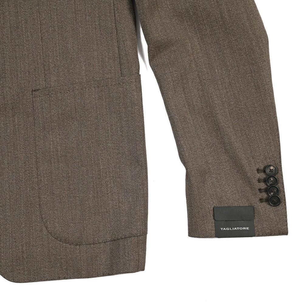 26-27AW TAGLIATORE “MONTECARLO”ストレッチウール 2Bシングルテーラードスーツ