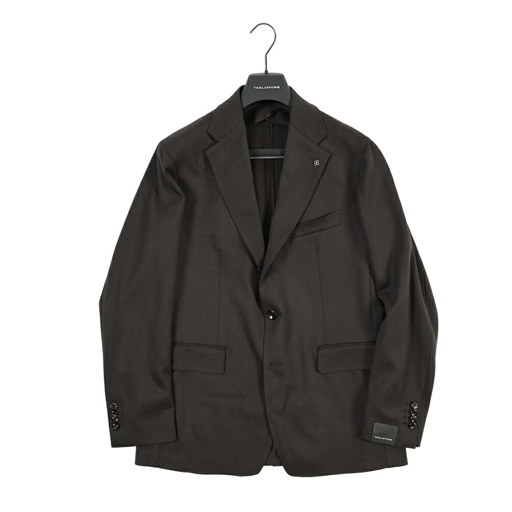 26-27AW TAGLIATORE “NAPOLI” ストレッチウール 段返り3Bシングルテーラードスーツ