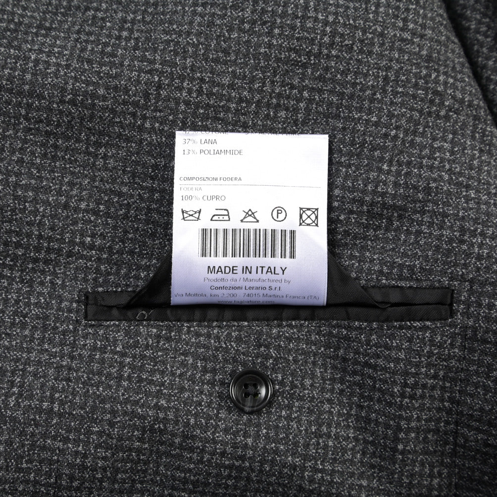 26-27AW TAGLIATORE “NAPOLI” ウール混コットン 6Bダブルテーラードスーツ / Exclusive Garment