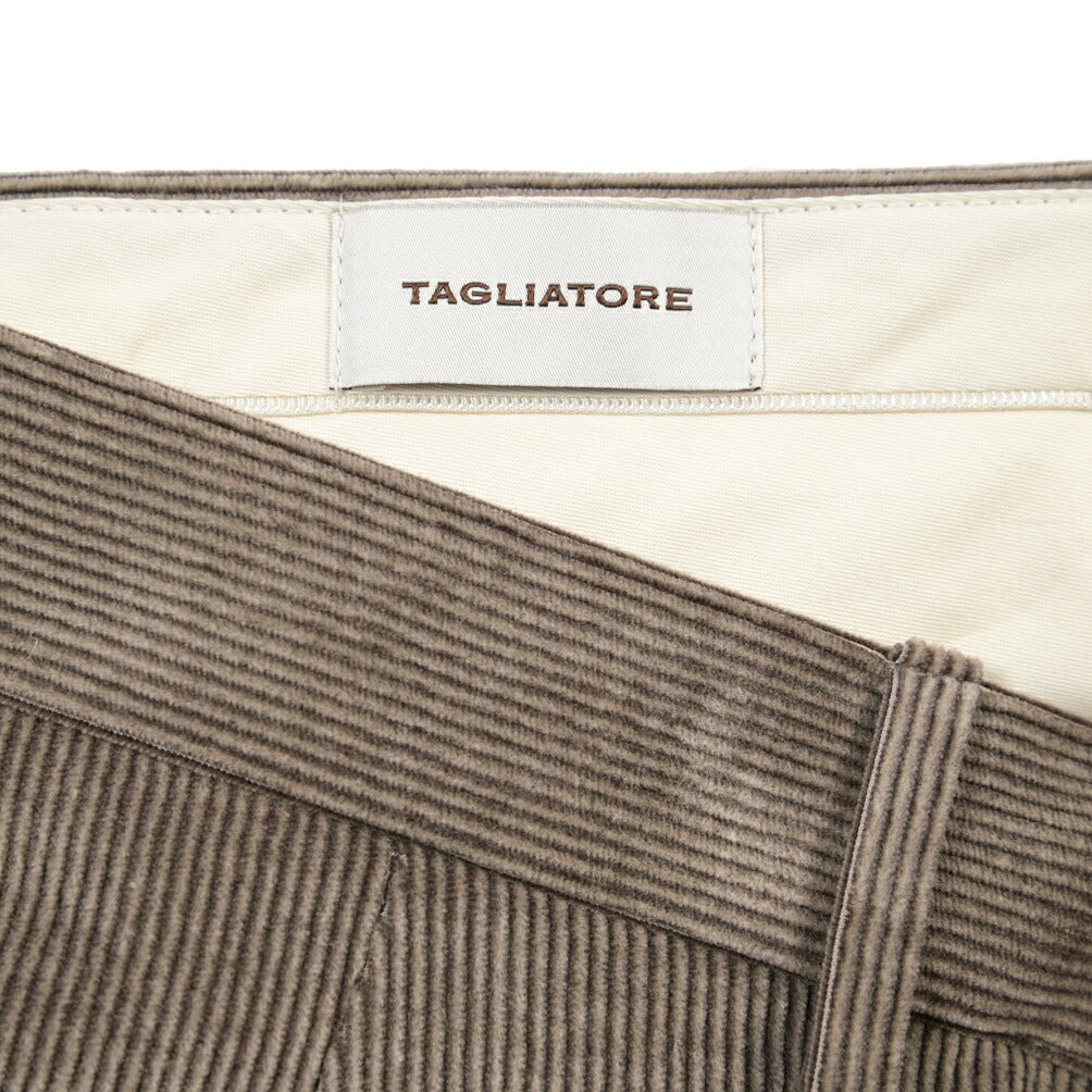26-27AW TAGLIATORE “MONTECARLO” カシミヤ混コットン 6Bダブル中畝コーデュロイスーツ / ZEGNA製生地(CASHCO)