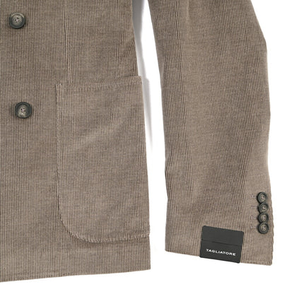 26-27AW TAGLIATORE “MONTECARLO” カシミヤ混コットン 6Bダブル中畝コーデュロイスーツ / ZEGNA製生地(CASHCO)