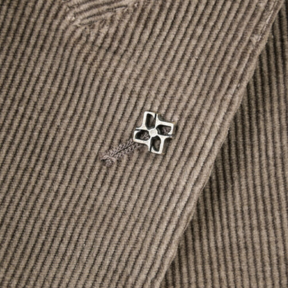 26-27AW TAGLIATORE “MONTECARLO” カシミヤ混コットン 6Bダブル中畝コーデュロイスーツ / ZEGNA製生地(CASHCO)