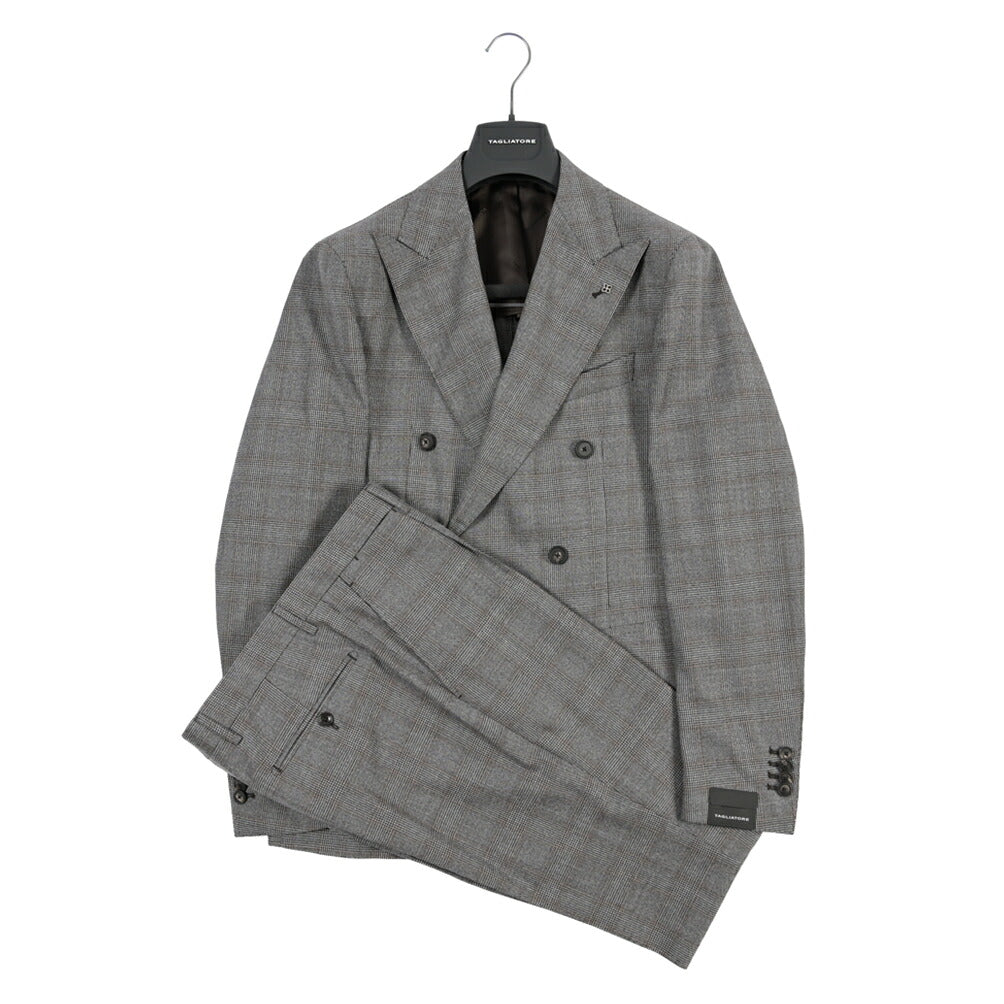 26-27AW TAGLIATORE “VESUVIO” SUPER 130's ヴァージンウール100% 6Bダブルテーラードスーツ