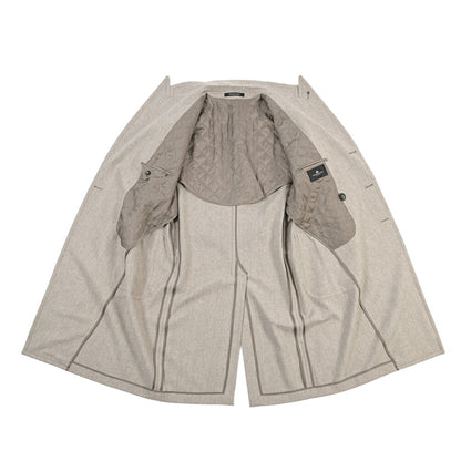 26-27AW TAGLIATORE “C-RUPERT” ヴァージンウール100% 6Bダブルヘリンボーンコート / Exclusive Garment