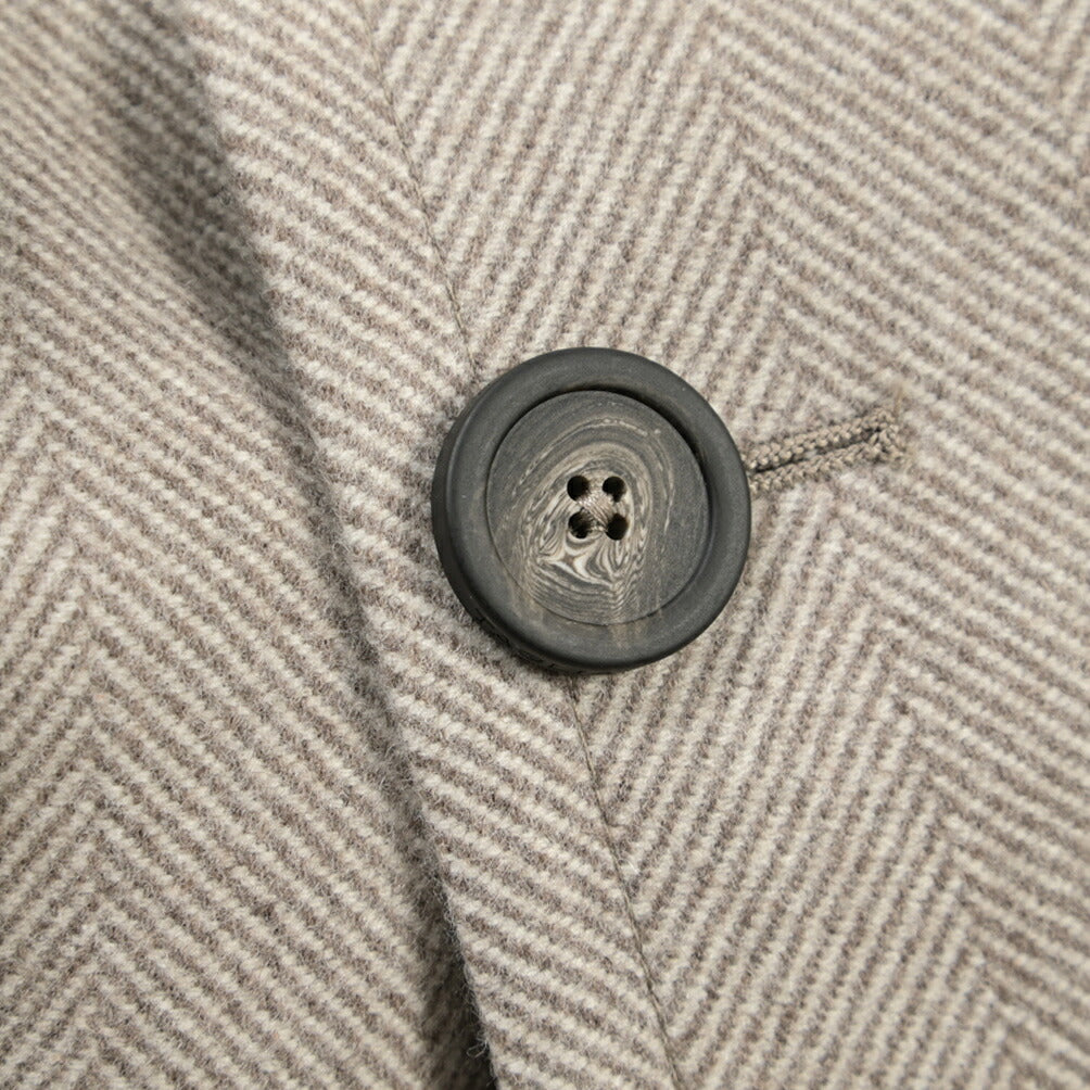 26-27AW TAGLIATORE “C-RUPERT” ヴァージンウール100% 6Bダブルヘリンボーンコート / Exclusive Garment