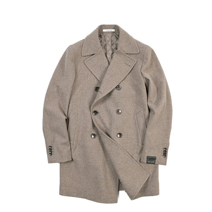 26-27AW TAGLIATORE “C-STEPHAN” ヴァージンウール100% 6Bダブルヘリンボーンコート