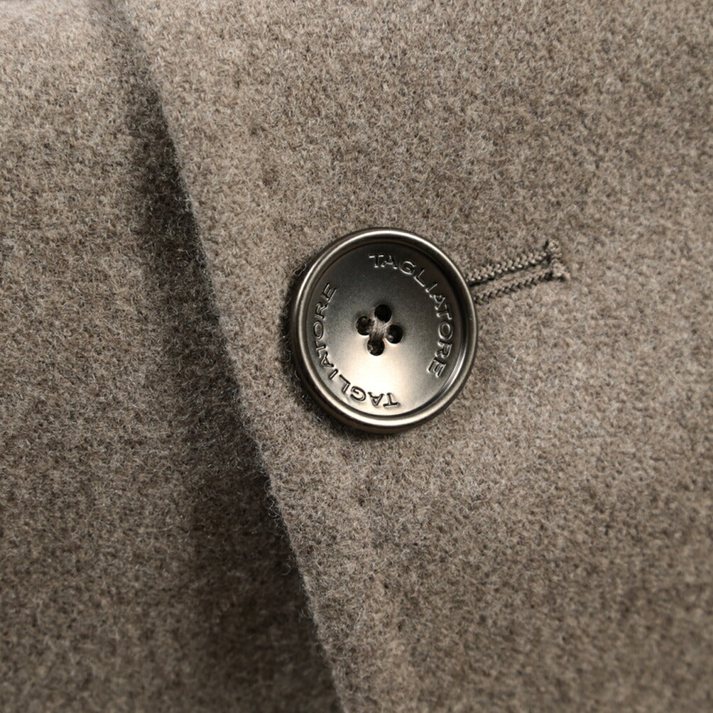 26-27AW TAGLIATORE “C-STEPHAN” ヴァージンウール100% 6Bダブルヘリンボーンコート