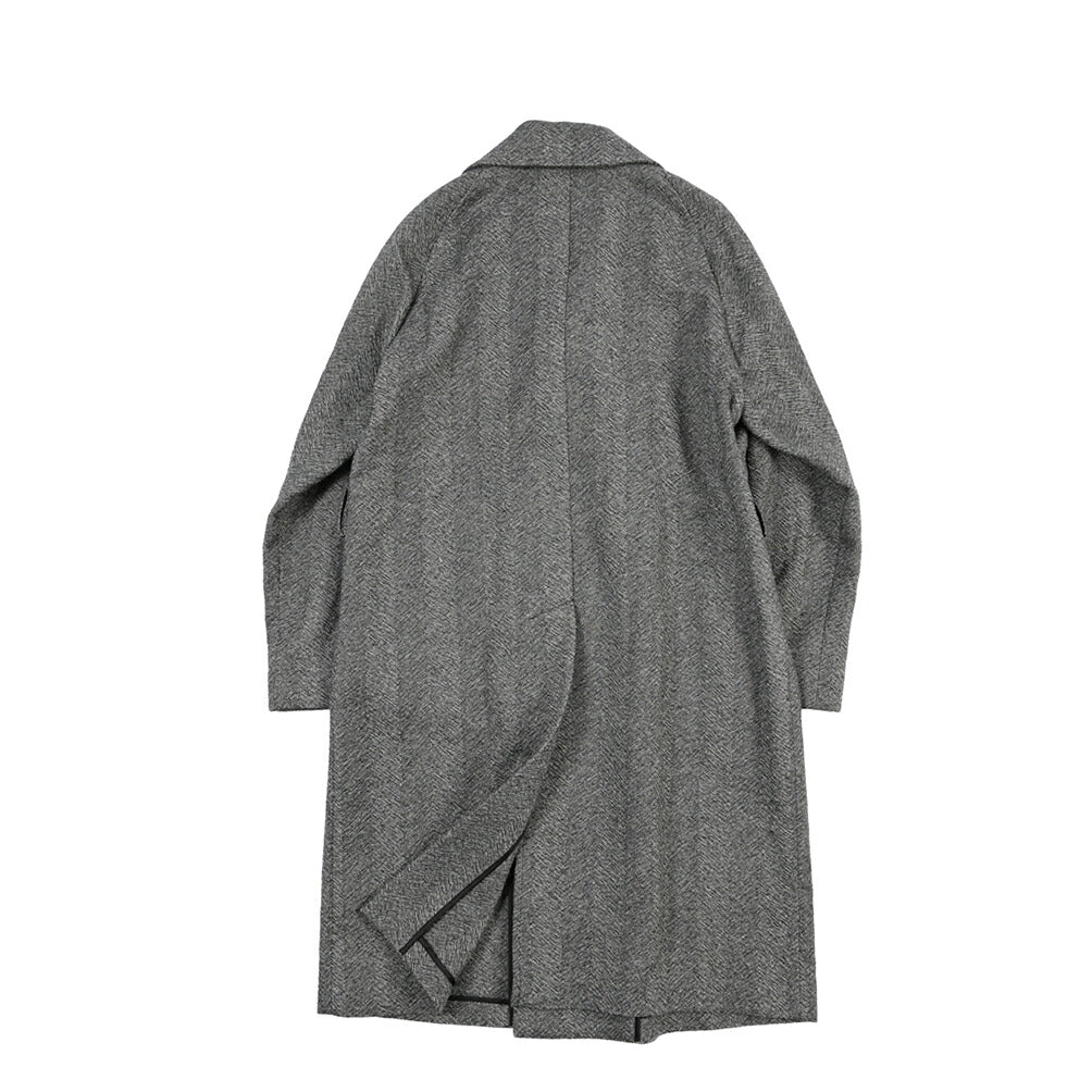 26-27AW TAGLIATORE “HENDRICKS” ヴァージンウール100% 2Bダブルヘリンボーンコート