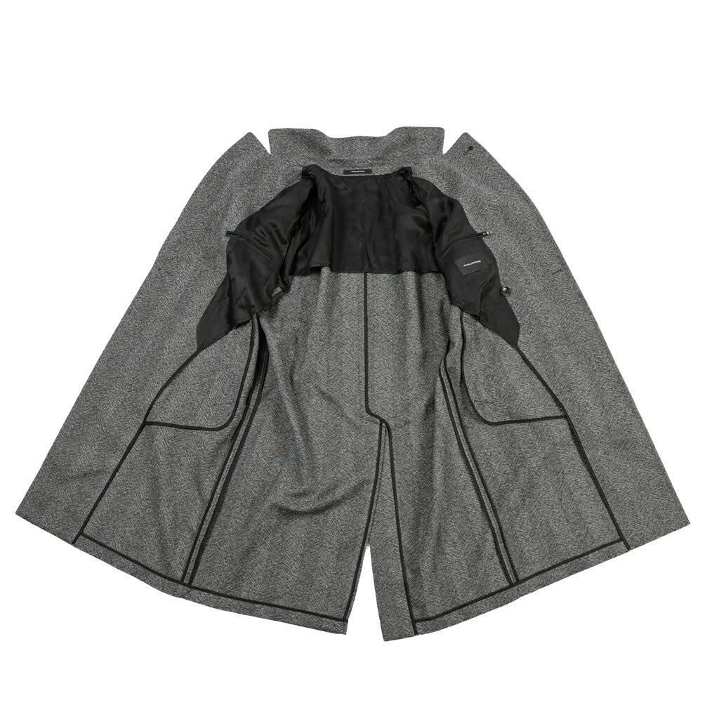 26-27AW TAGLIATORE “HENDRICKS” ヴァージンウール100% 2Bダブルヘリンボーンコート