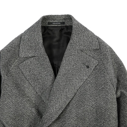 26-27AW TAGLIATORE “HENDRICKS” ヴァージンウール100% 2Bダブルヘリンボーンコート
