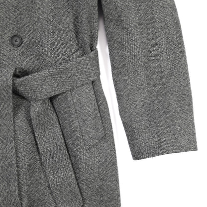 26-27AW TAGLIATORE “HENDRICKS” ヴァージンウール100% 2Bダブルヘリンボーンコート