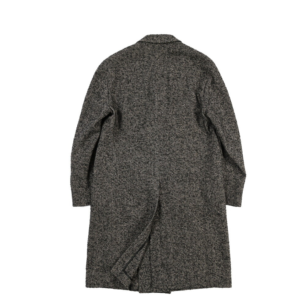 26-27AW TAGLIATORE “C-LD10B” ウール混 6Bダブルヘリンボーンコート / Exclusive Garment