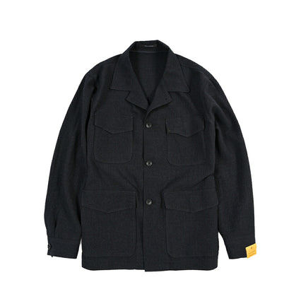 26-27AW TAGLIATORE “G-BROOK” ストレッチウール サファリシャツジャケット / Exclusive Garment