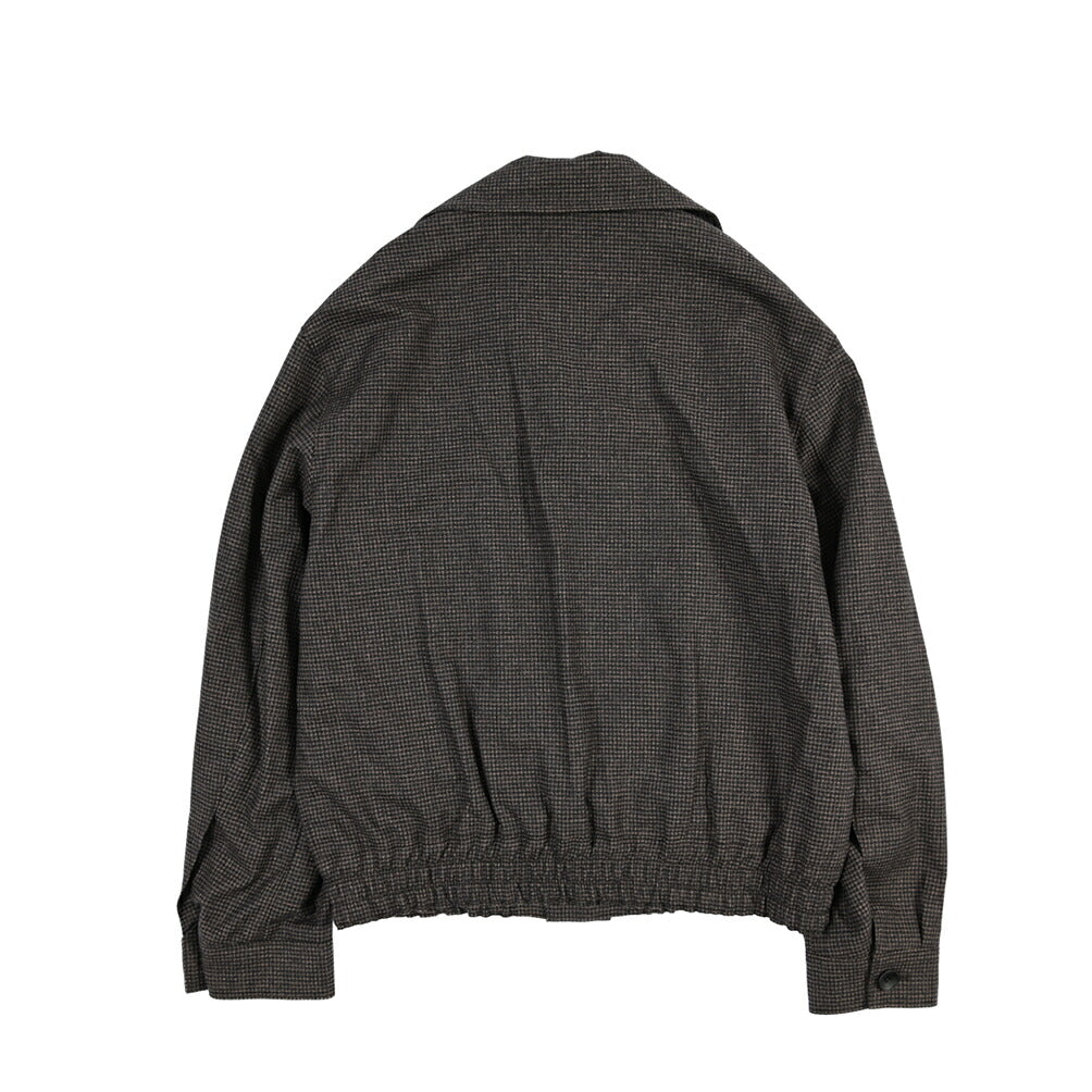 26-27AW TAGLIATORE “GAYELORD” ウール混コットン ショートブルゾン / Exclusive Garment